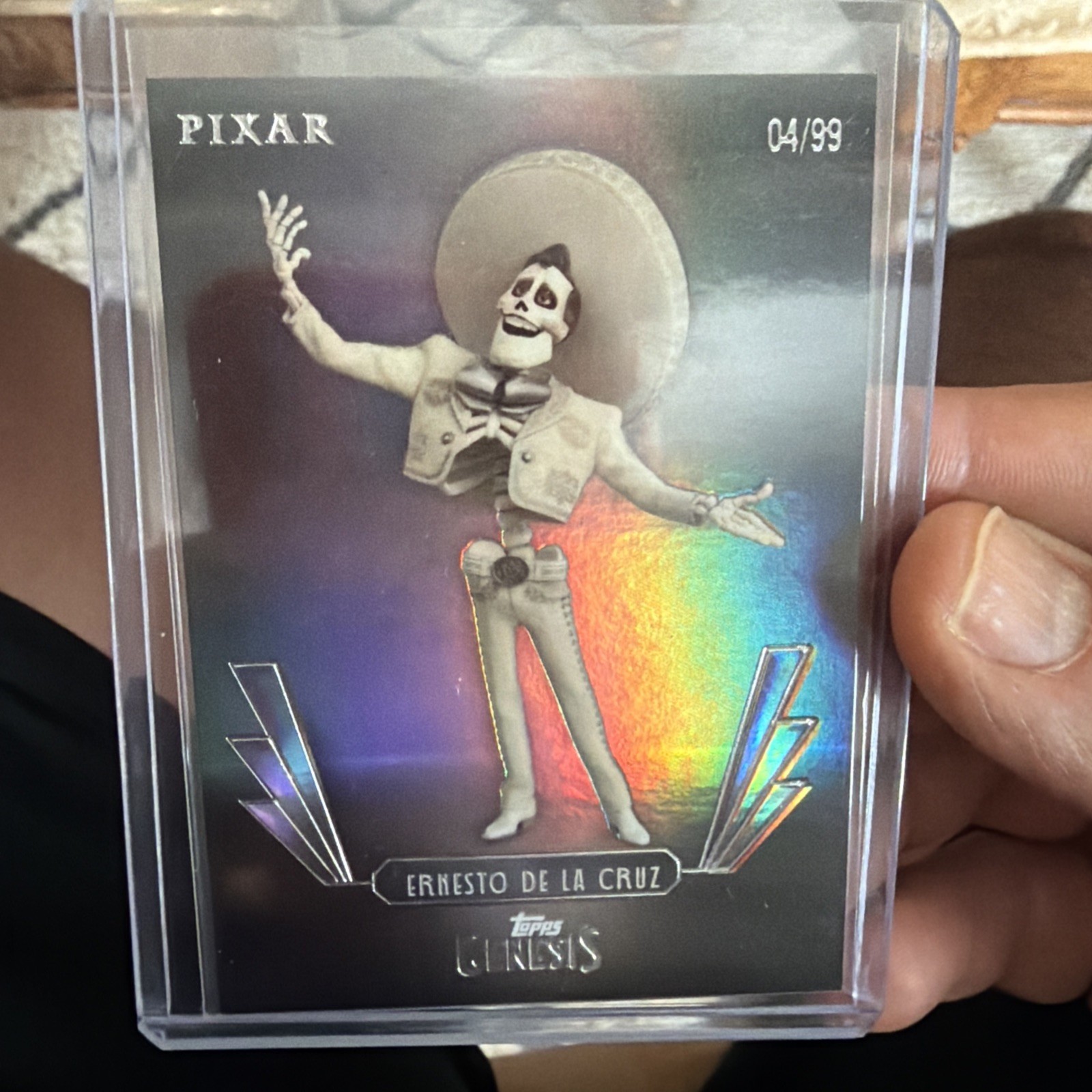 2025 Topps Disney Genesis Ernesto De La Cruz #47 Rainbow Foil /99🔥📈