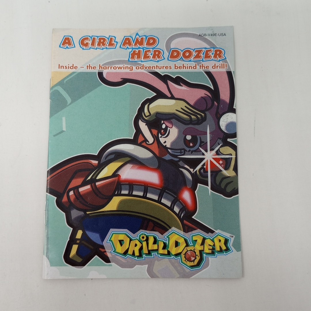 Drill Dozer (Game Boy Advance) GBA COMIC INSERT ONLY