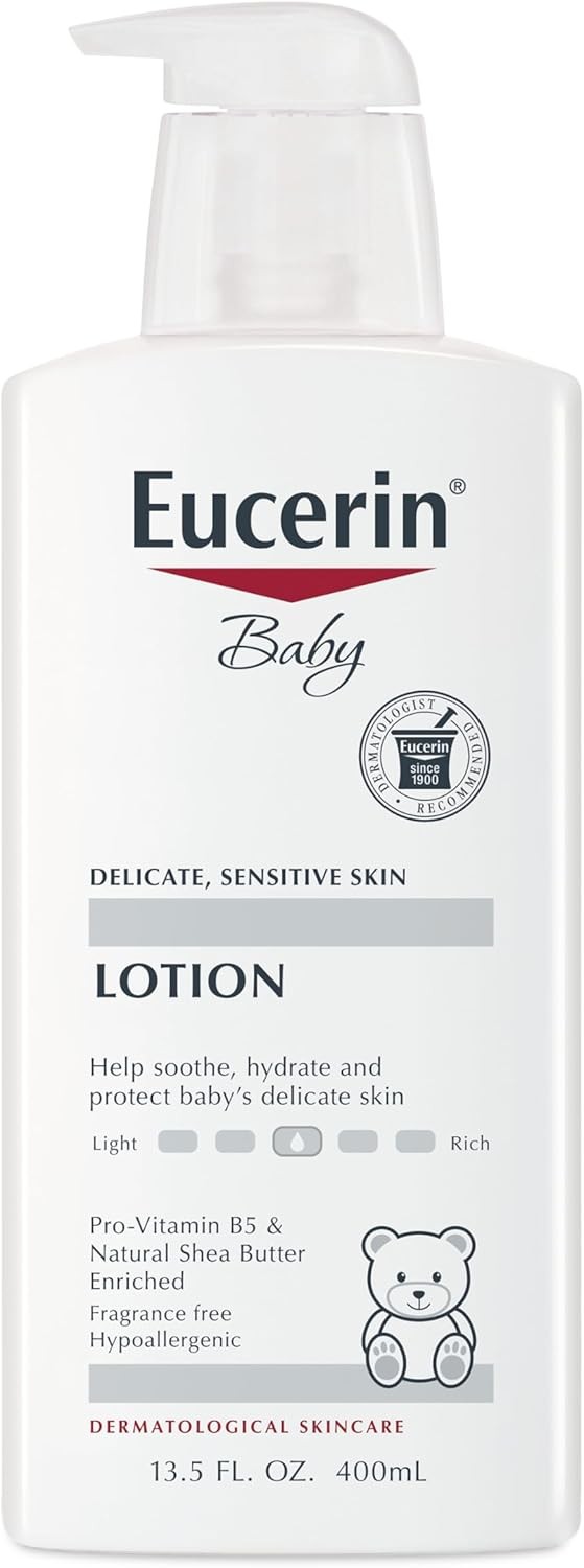 Eucerin Baby Lotion 13.5oz, Fragrance Free