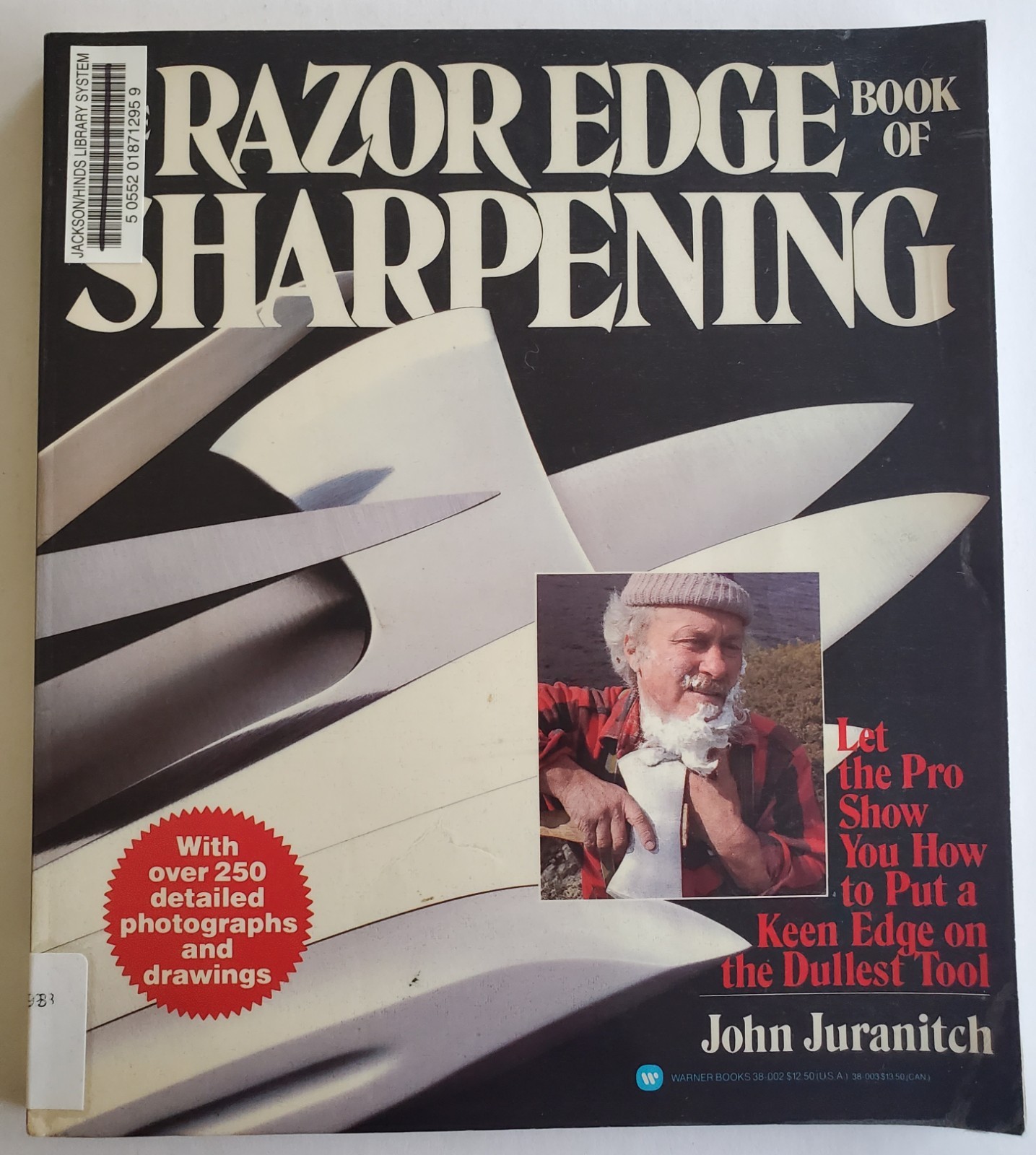 Razor Edge Book of Sharpening by John Juranitch (1985 p'back ex-library)