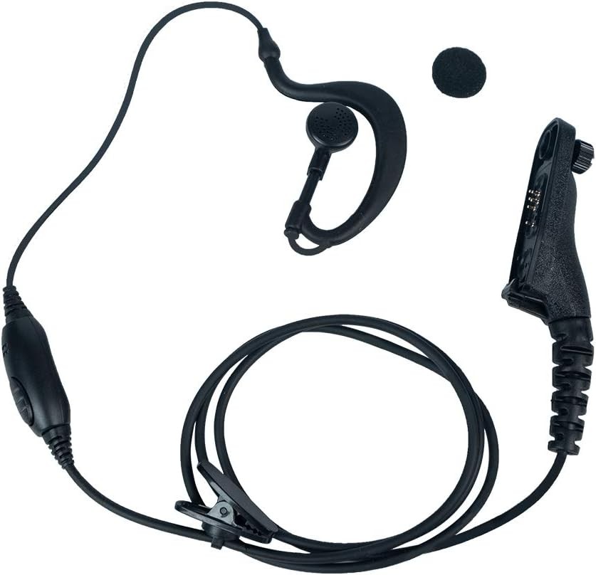  XPR7550e Earpiece for Motorola APX6000 APX8000 XPR6350 XPR6550 XPR6580 XPR7350