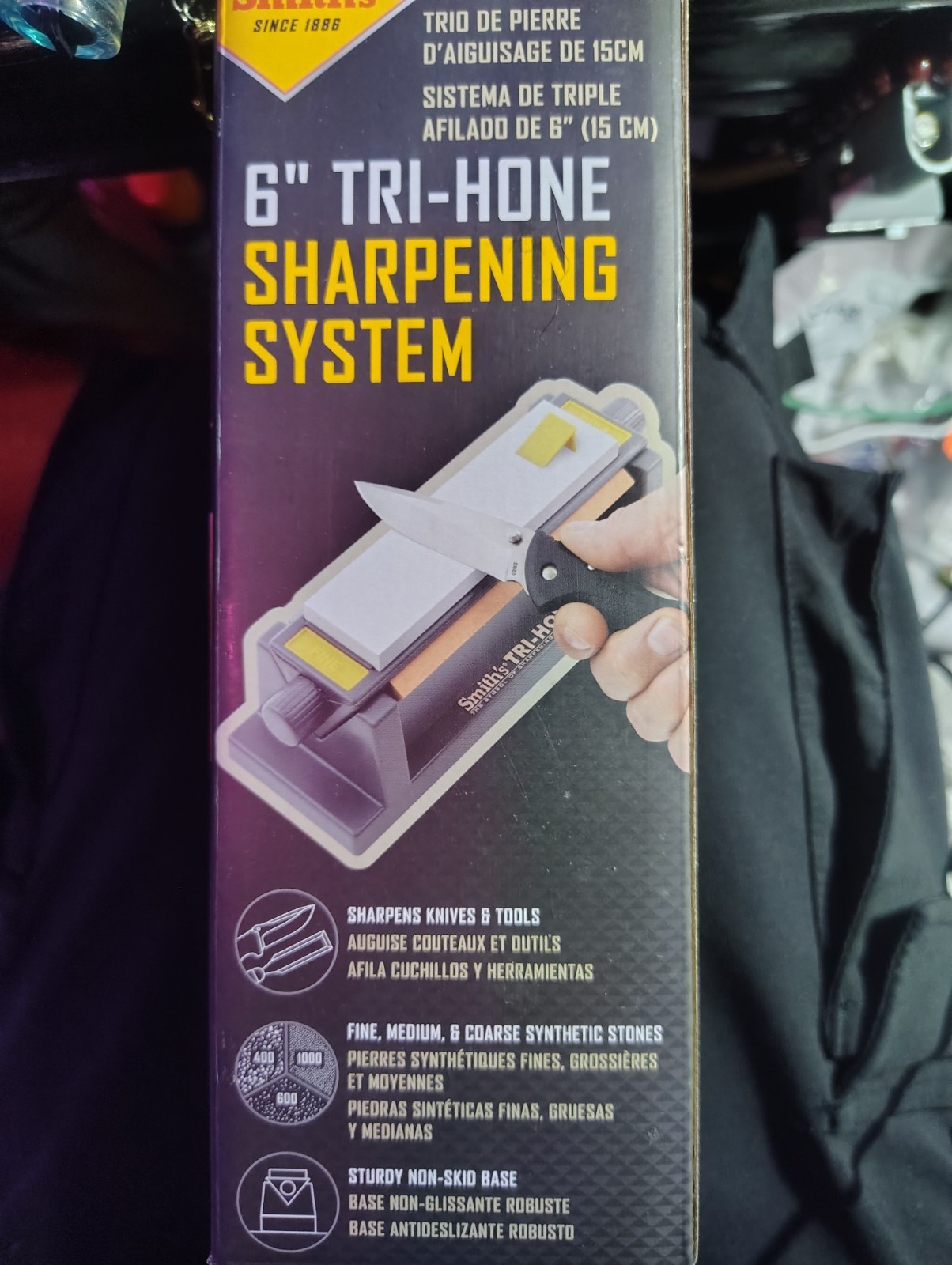 smiths 6" Tri-Hone Sharpening Systems