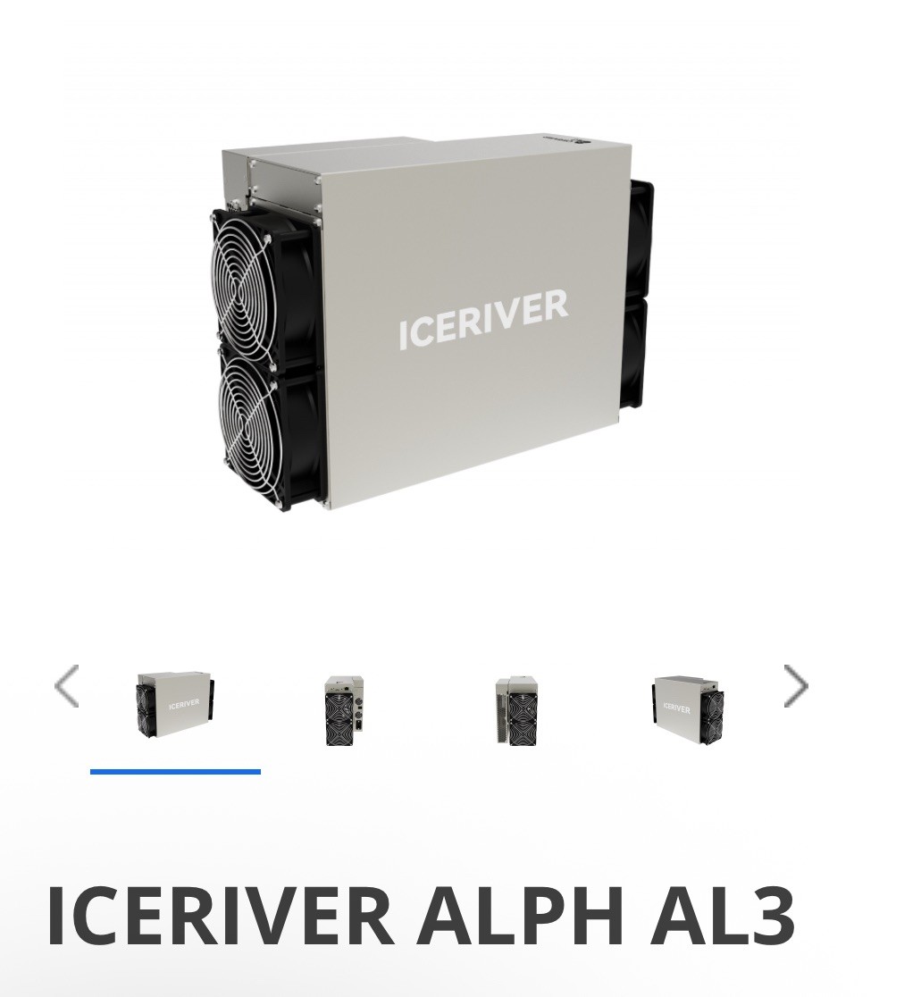 Iceriver AL3 - 15 TH/s Alephium Miner | Altcoin Mining - HOSTED