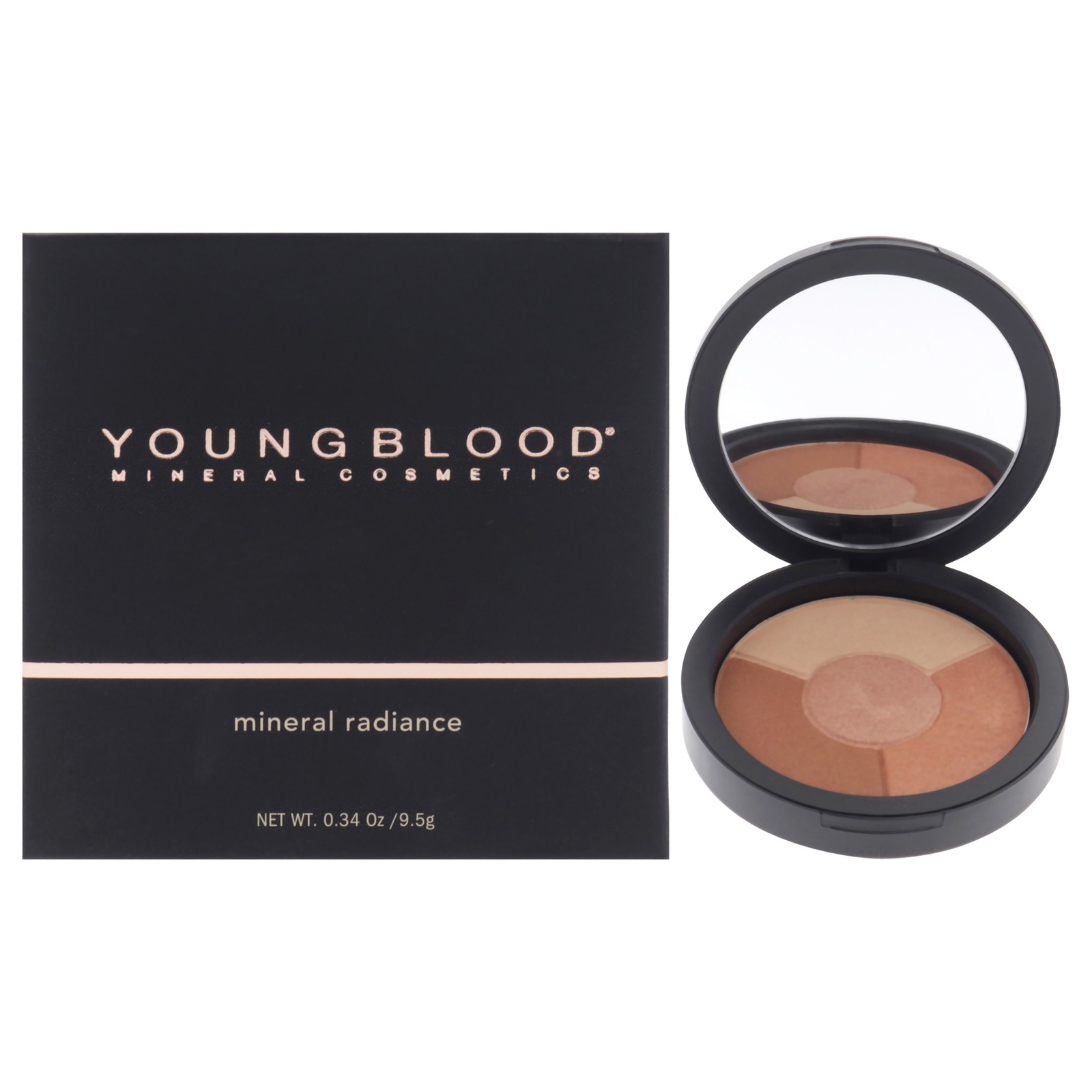 2 Pack Mineral Radiance - Sundance by Youngblood for Women - 0.34 oz Makeup