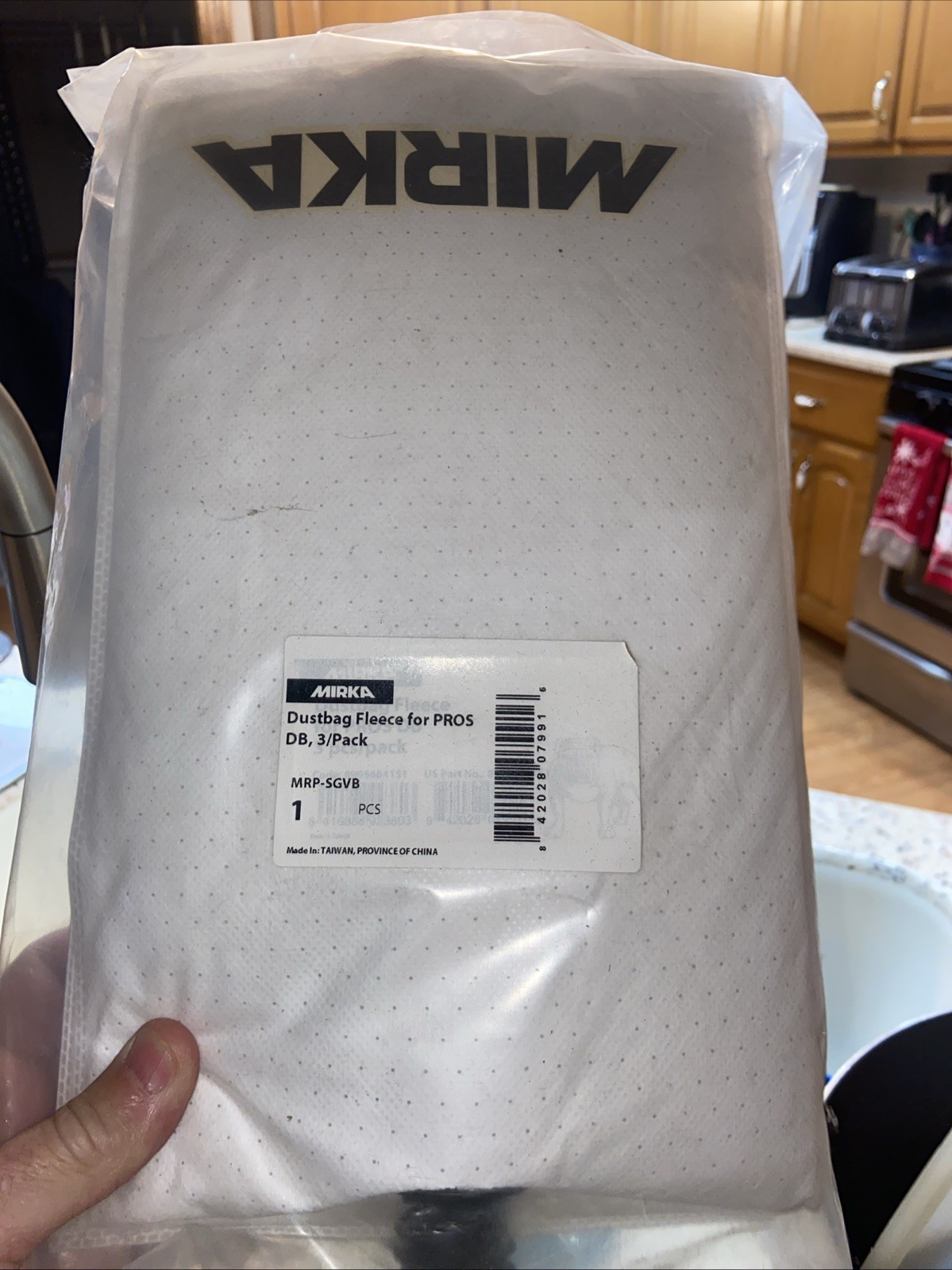 Mirka MRP-SGVB Fleece Dustbag 3 Pack New Old Stock