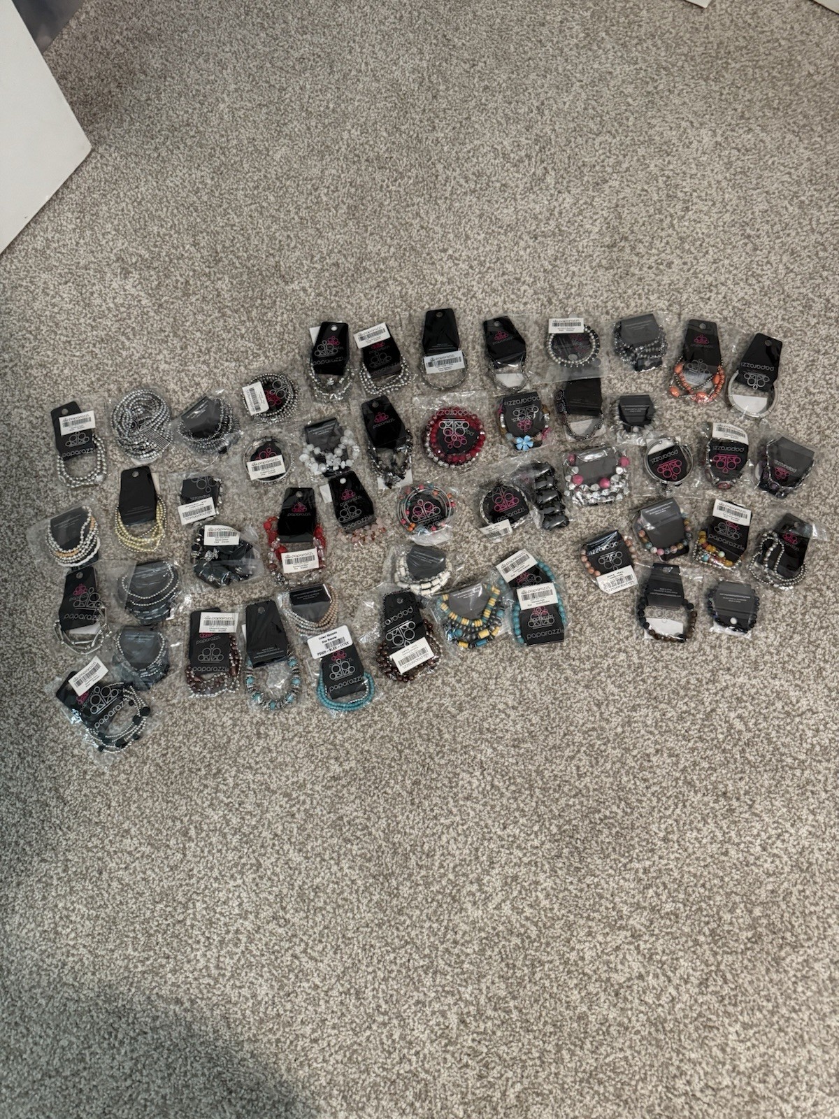 Paparazzi jewelry mixed lot multicolor fashion bracelets 50 pieces