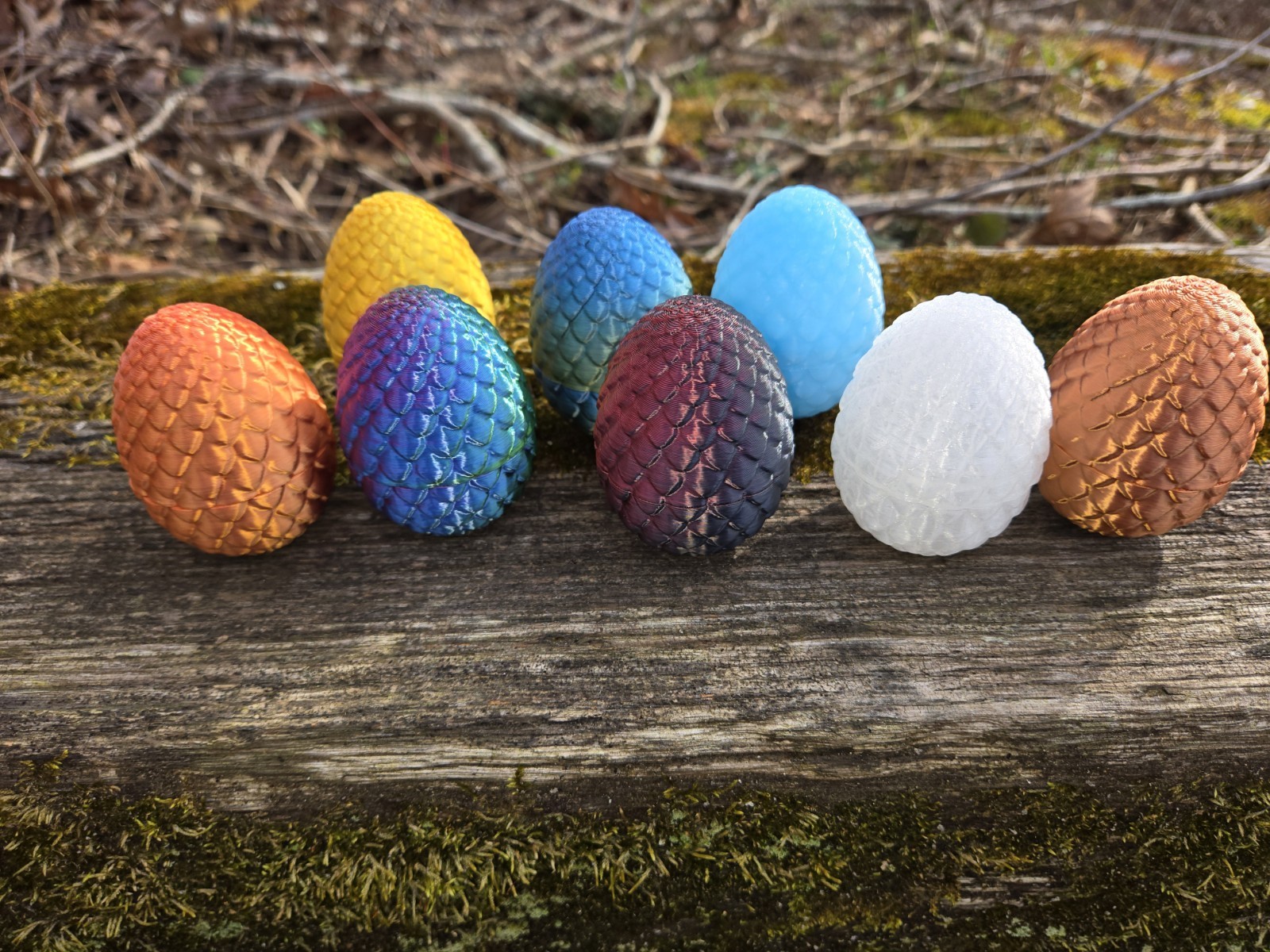3D Printer Easter Eggs With  Surprise Toys Inside