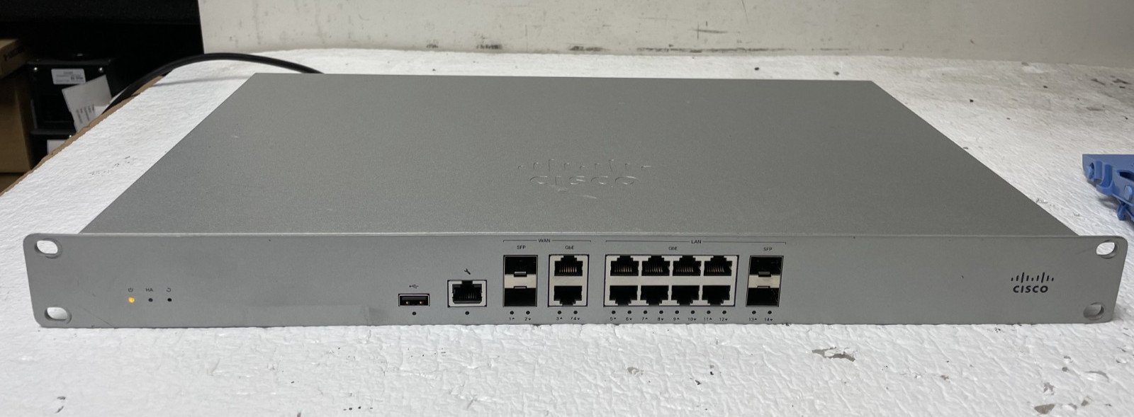 CISCO MERAKI MX85-HW ROUTER/SECURITY APPLIANCE *UNCLAIMED*