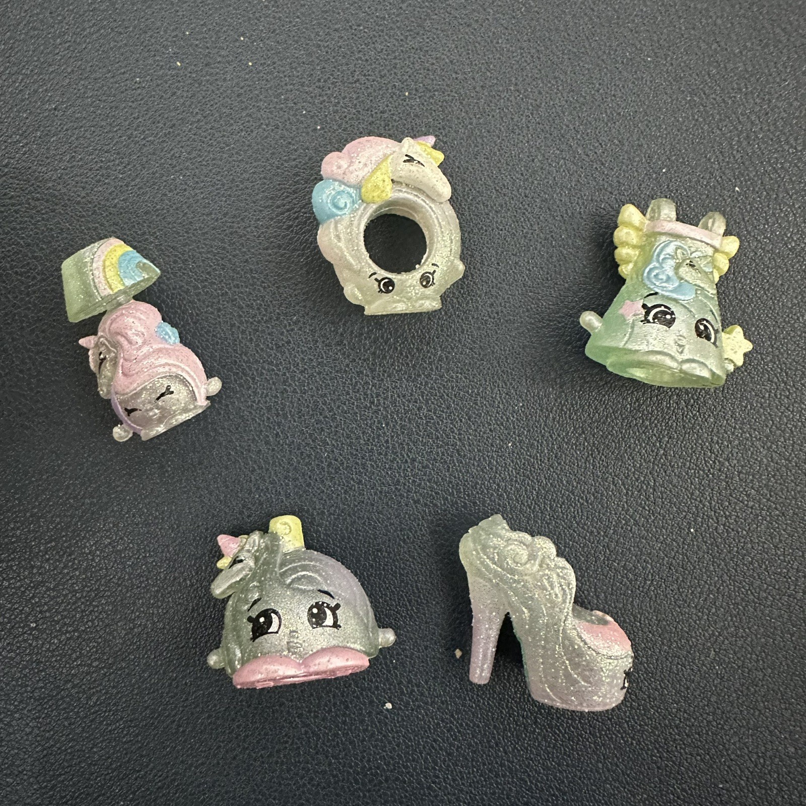 Limited Edition Shopkins Season 9 Rainbow Scent Rainbow 5pcs set