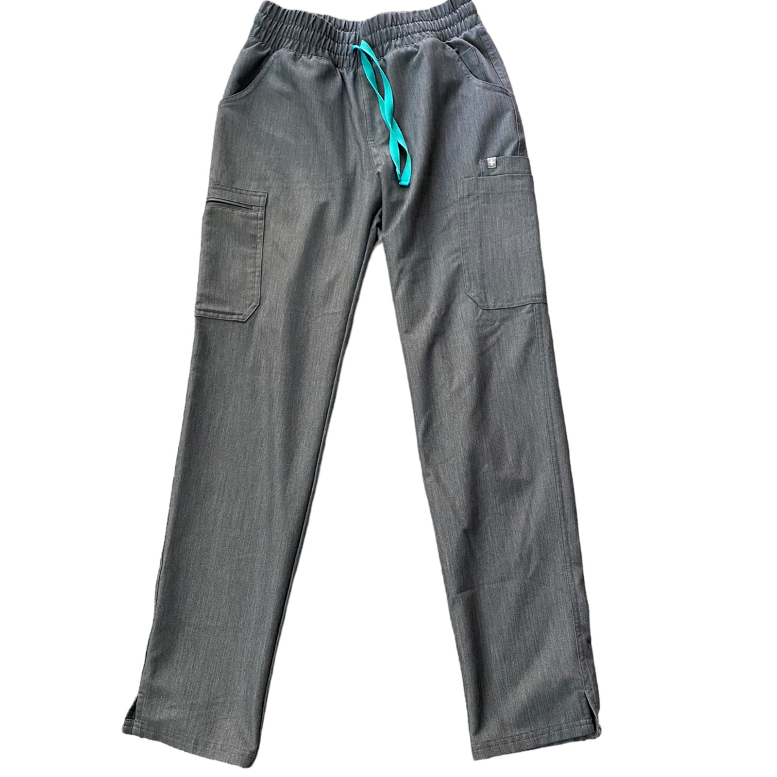 NWOT Figs 9 pocket Cargo Scrub Pants GRAPHITE #1811 Gray women's Small