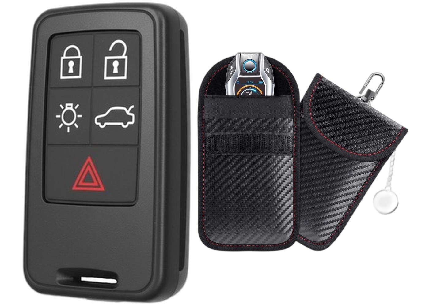 Smart Replacement Key Fob 2014-2018 Volvo V60 FCC: KR55WK49264 MPN: w/Case