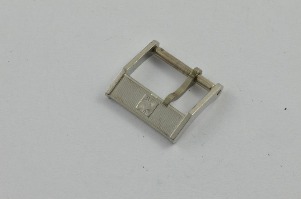 Zenith Leather Bracelet Buckle 14Mm Steel Vintage