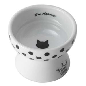 D-culture Happy Snack Plate Polka Dots [Pet Supplies] (Wholesale Item)