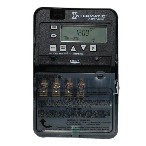 Intermatic Et8015c Electronic Timer, Astro 7 Days, Spst