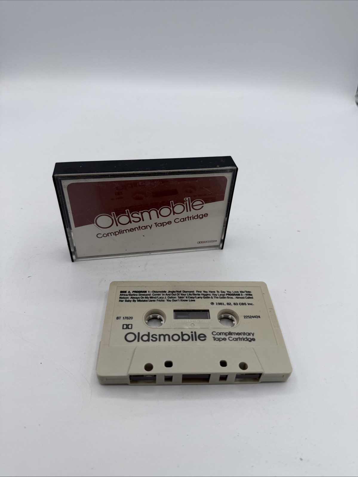 Oldsmobile Complimentary Audio Cassette Tape Cartridge 1981