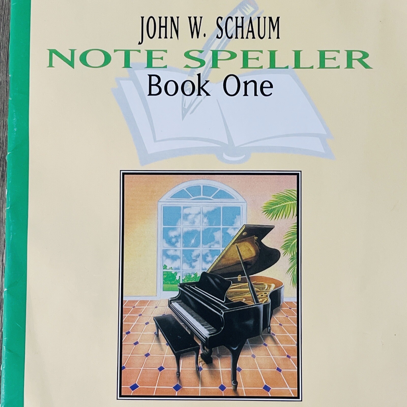 Note Speller Book Piano John W Schaum Learn Read Music 1945 Renewed 1996 