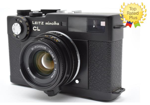 Meter Works [Near MINT] Leitz Minolta CL 35mm Film Camera 40mm f2 Lens JAPAN