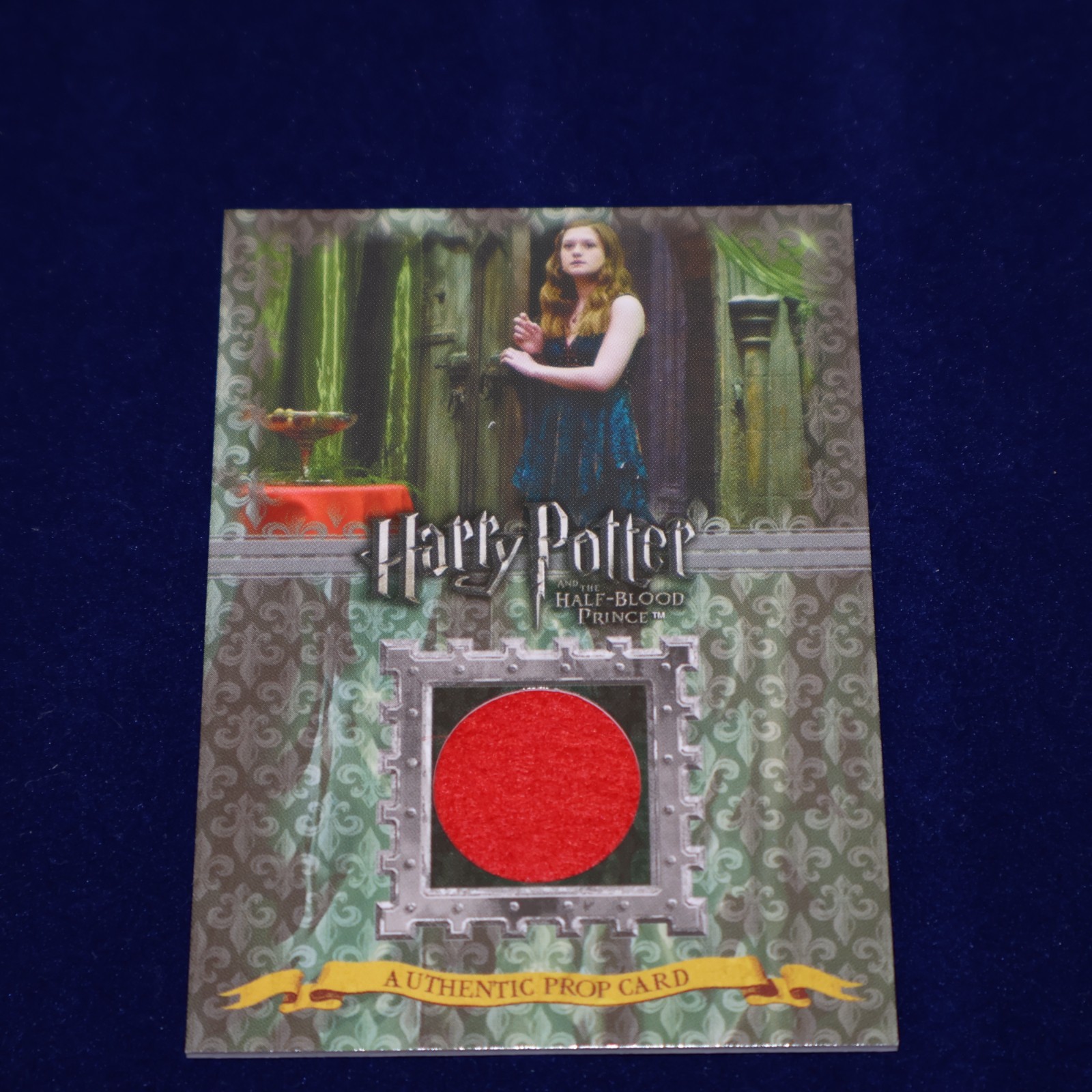 Harry Potter Artbox Half Blood Prince Card Table Cloth Slughorn Christmas P6 138