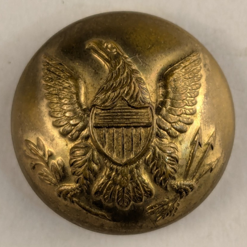 1850s - Eagle General Service Uniform Button Original - M2C