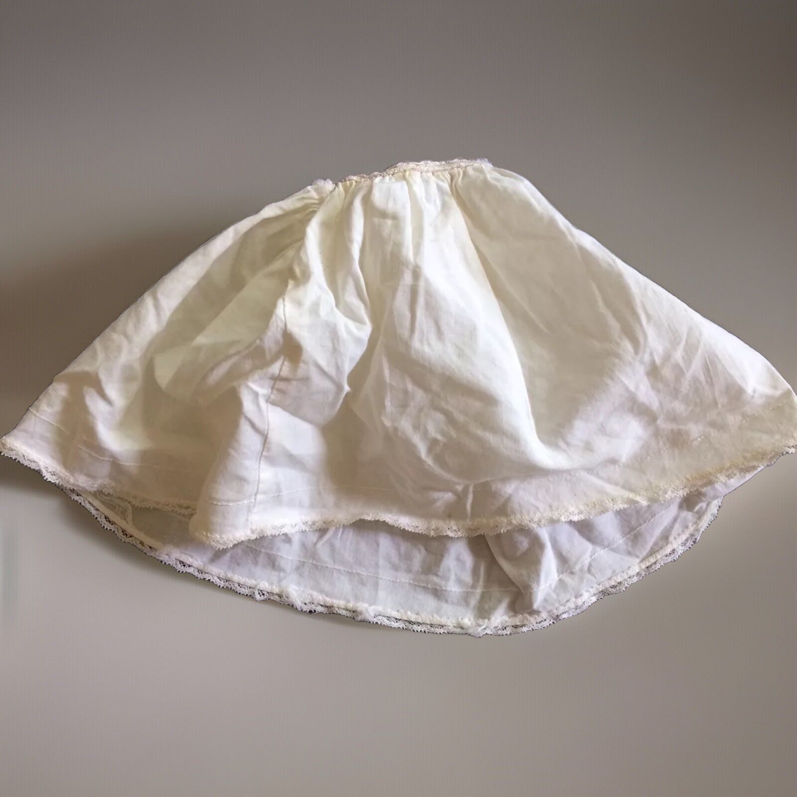 Vintage Chubby Baby Doll Slip Bisque Restyle Cutter Sewing Scrap