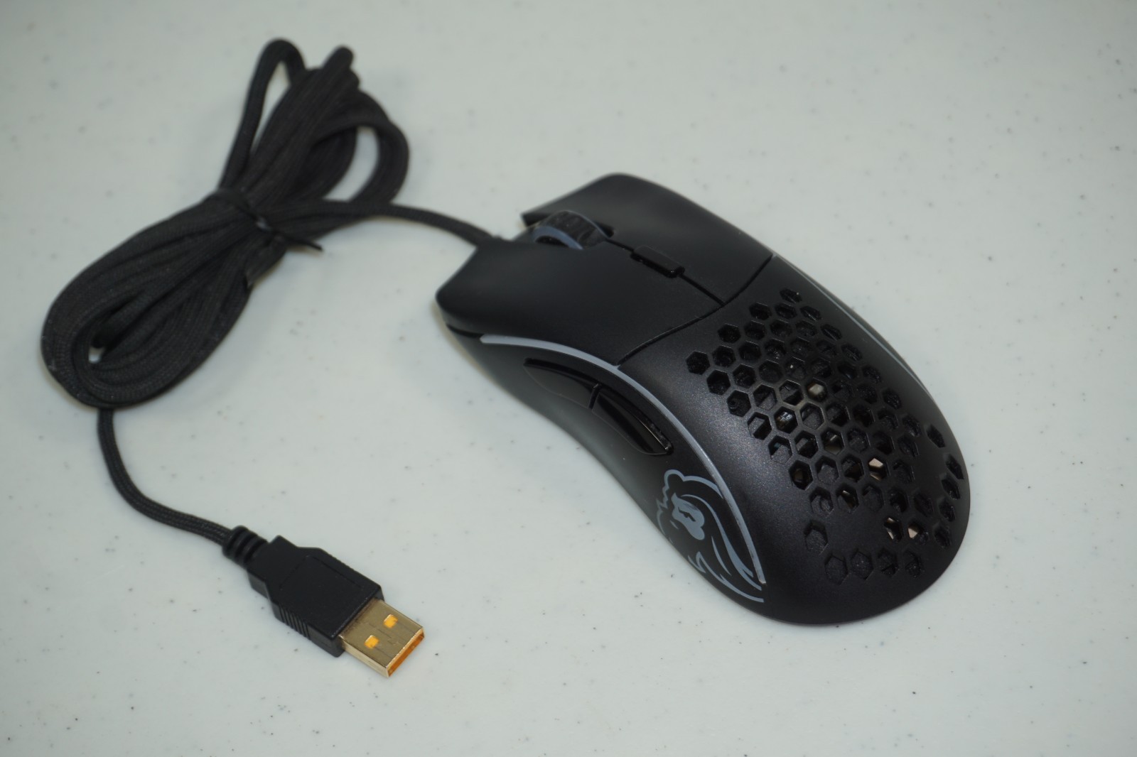 As-is Glorious PC Gaming Race Model D USB Wired Gaming Mouse (Disconnect issue)