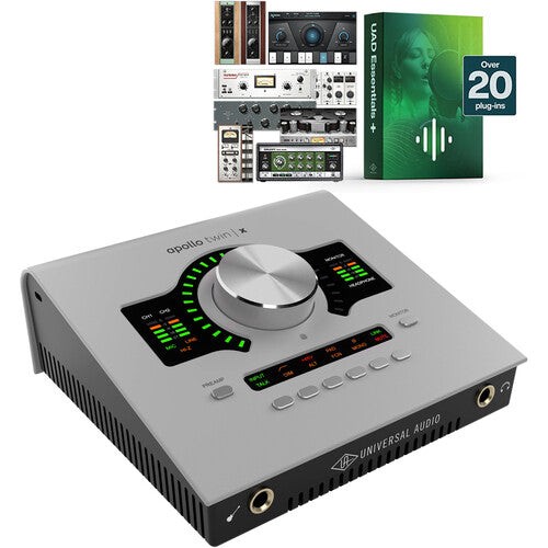 Universal Audio UA-APTXQG2-ESS-U Apollo Twin X QUAD Gen 2 Essentials+ 10 x 6
