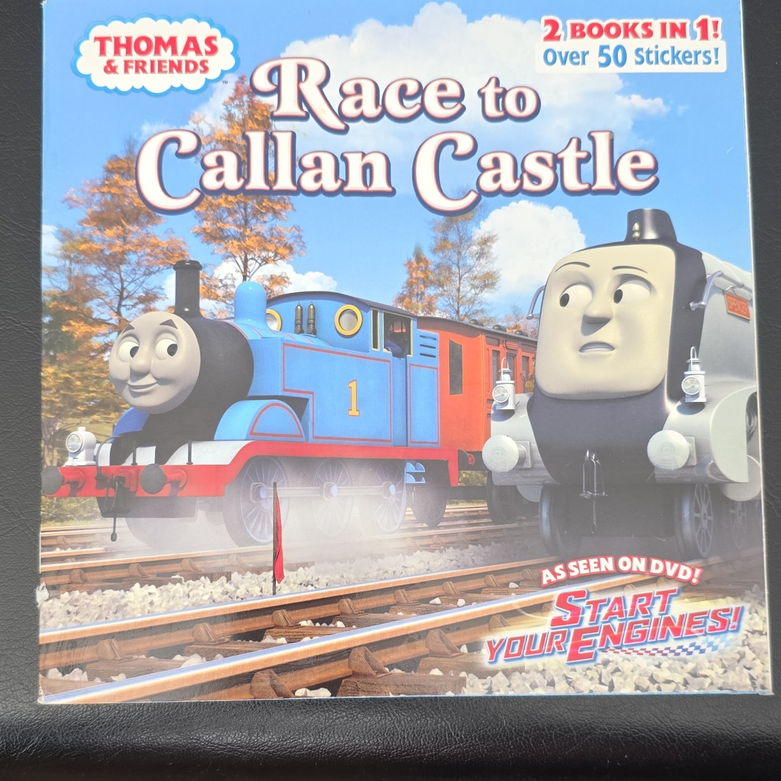 Random House Pictureback Race to Callan Castle / Best Engines Ever PB 50 Sticke…