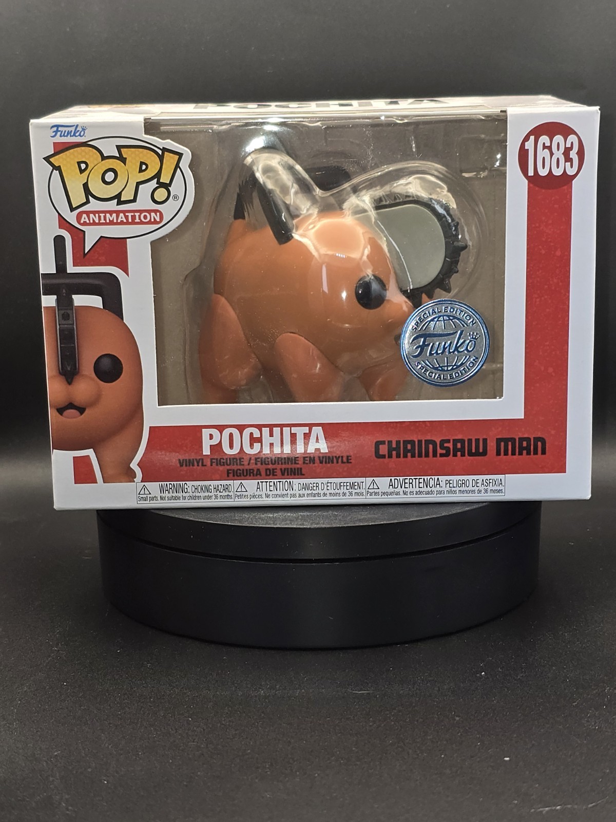 Pochita #1683 - Funko Excl. - Chainsaw Man Comme Neuf / Like New