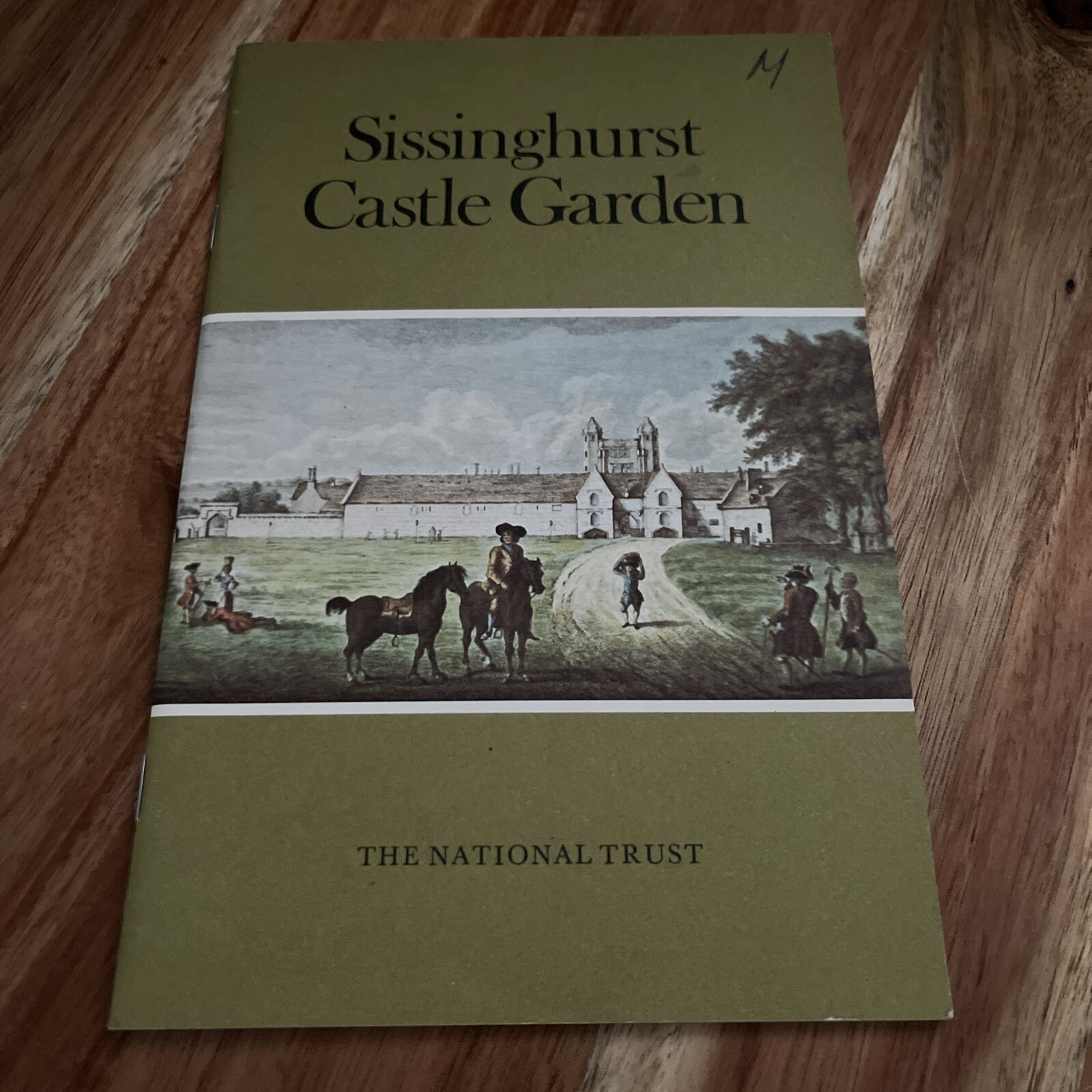 Sissinghurst Castle Garden The national trust Kent 1984 Pb the curwen press vtg.