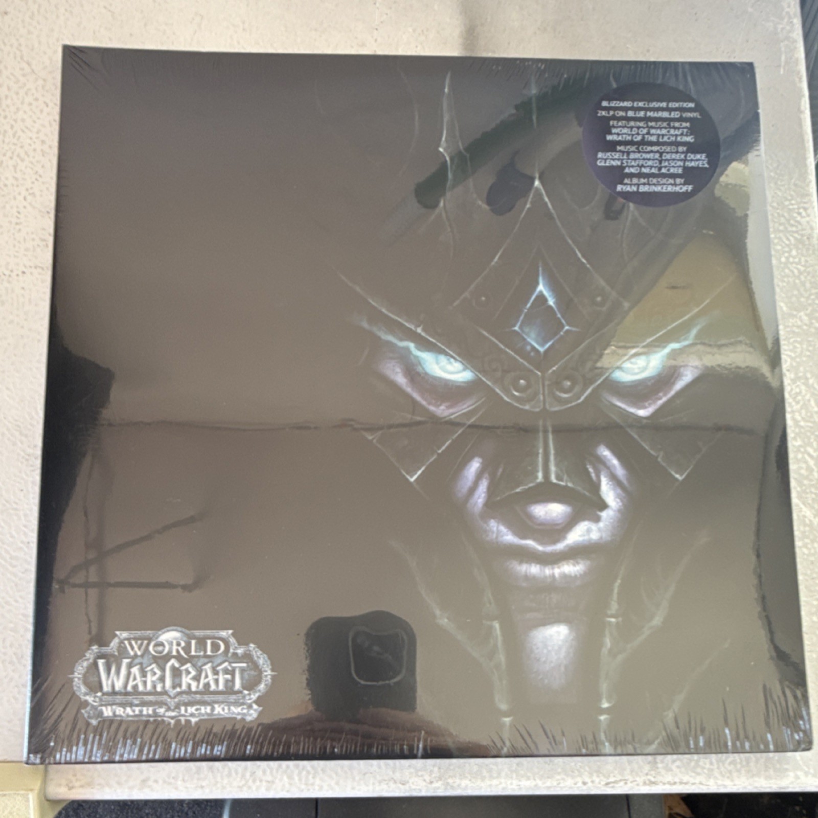 Blizzard WoW Wrath of the Lich King Blue Limited Edition Vinyl Soundtrack LP