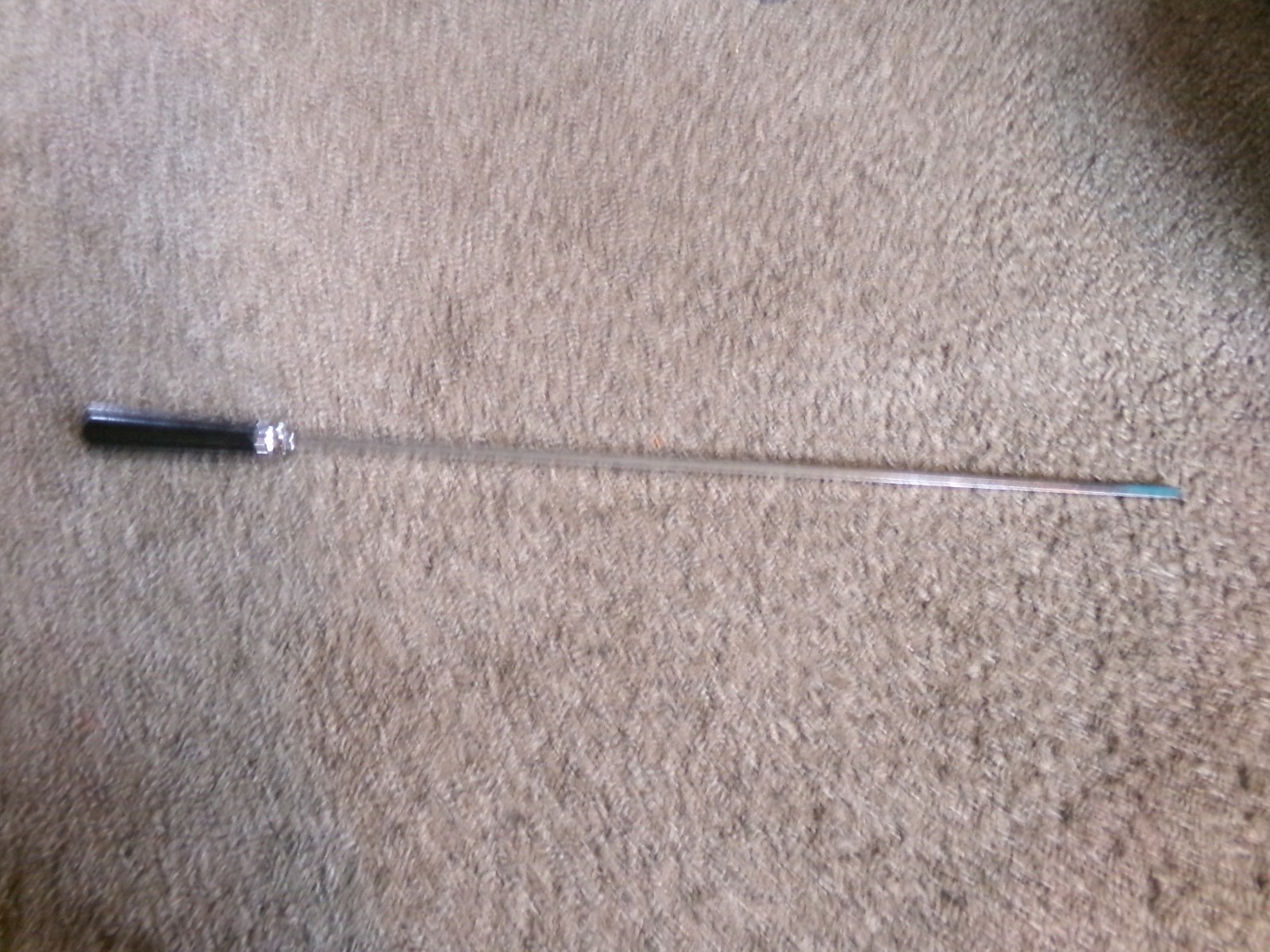 Universal Grill Rotisserie BBQ Roaster Barbecue 24" Spit Rod (1/4" Diameter Rod)