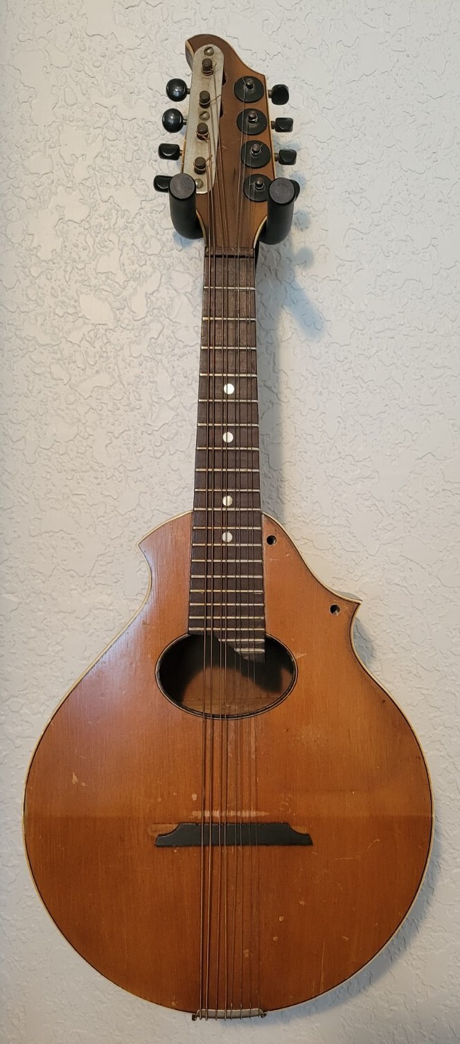 Antique 1920s era Stromberg-Voisinet Mandolin 8 String