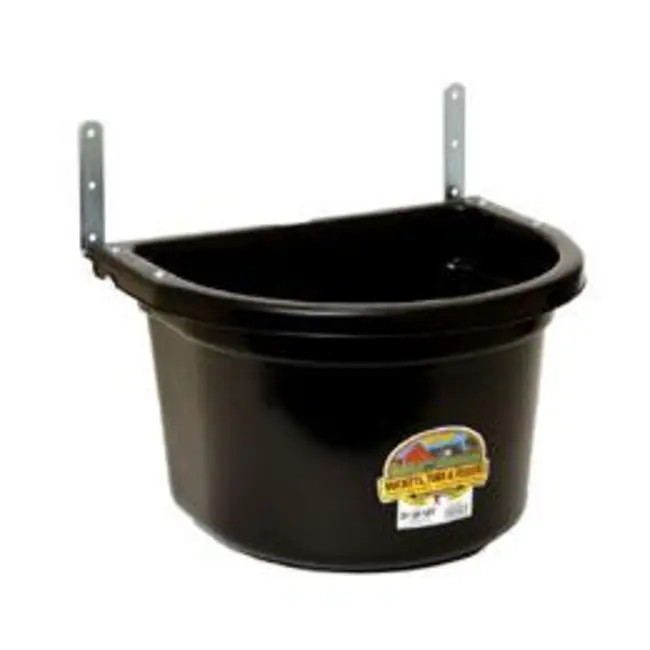 Little Giant 20 Qt Fence Feeder Livestock Mounted