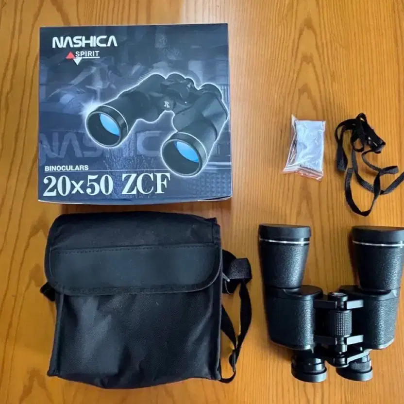 Nashica 20x50 ZCF Binoculars with Accessories Pre-Owned
