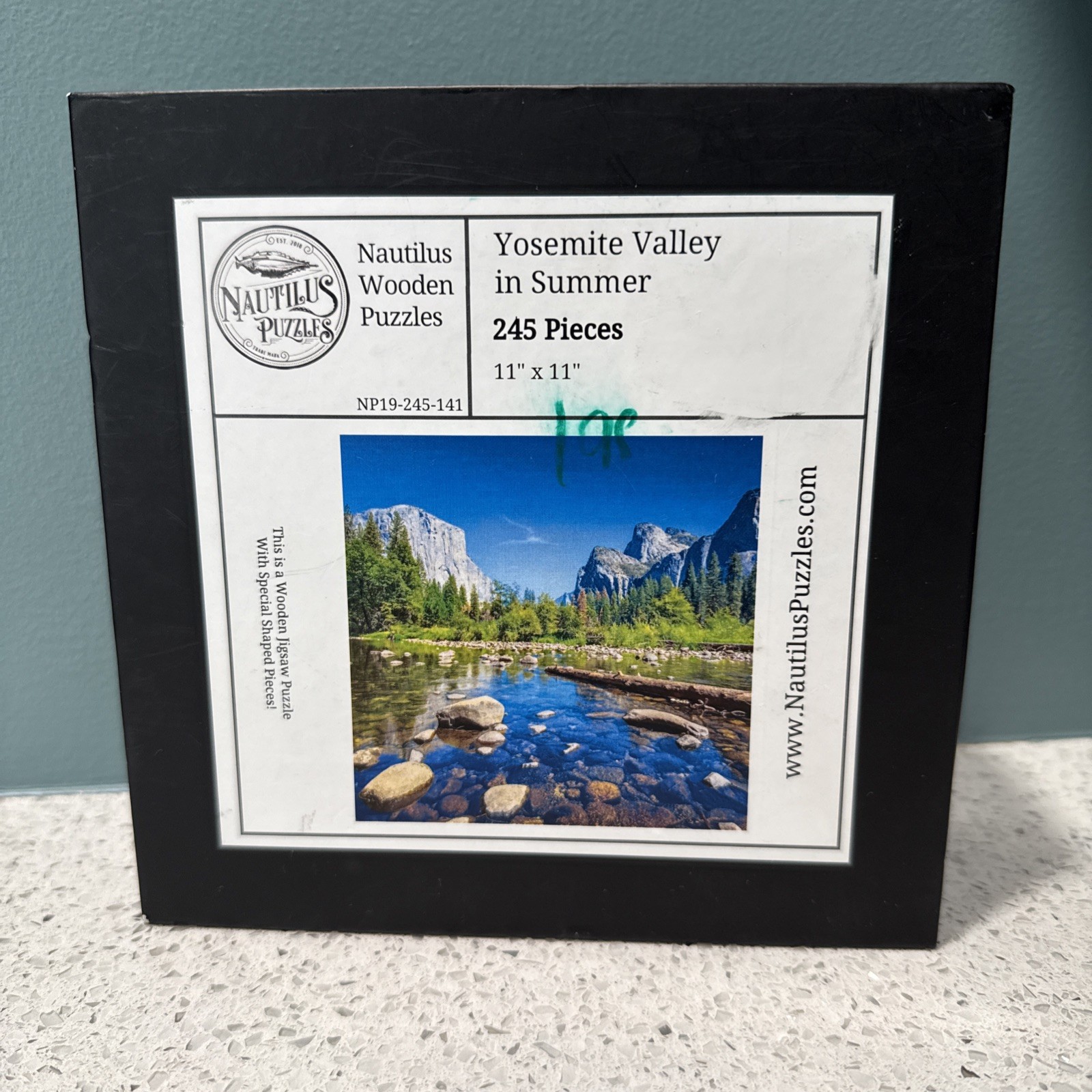 Nautilus Wooden Jigsaw Puzzles - Yosemite Valley in Summer - 245 Piece Puzzle