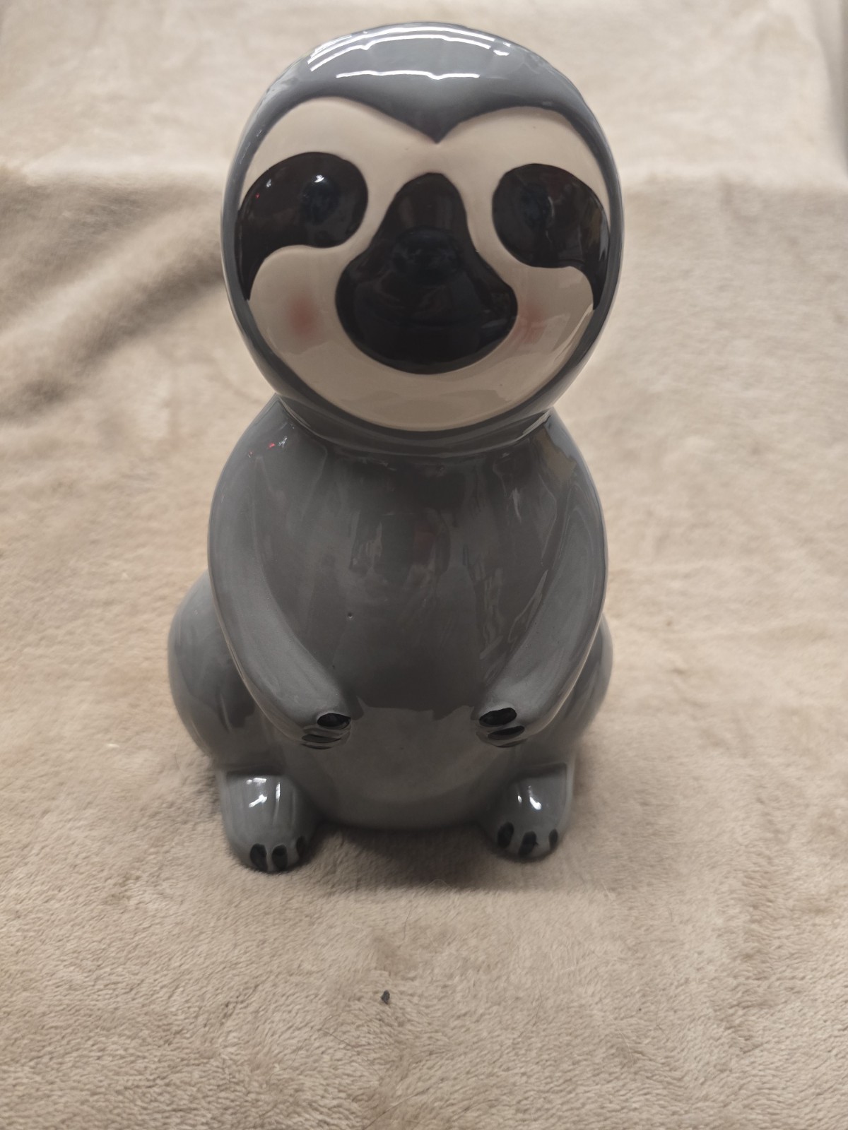 Sloth Piggy Bank, Excellent Condition