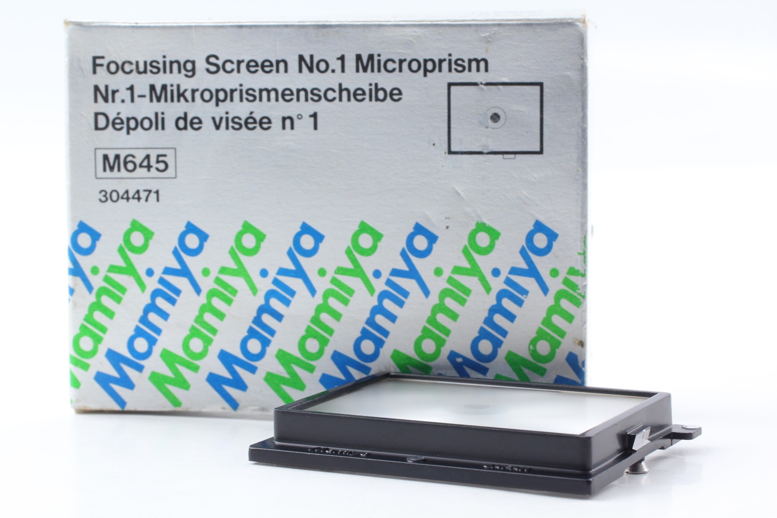 [ Near MINT in BOX ] Mamiya M645 Focusing Screen No.1 Microprism From JAPAN