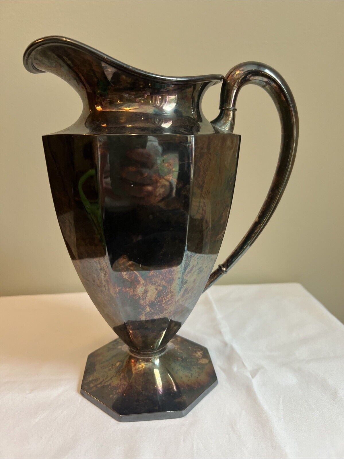 Vintage Superior Silver SP Co. 7009S Pitcher Silverplate