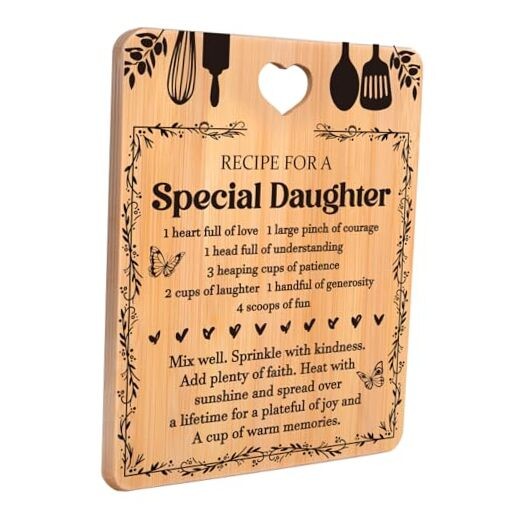 Birthday Gifts for Daughter - "Recipe for a Special Daughter" For Daughter
