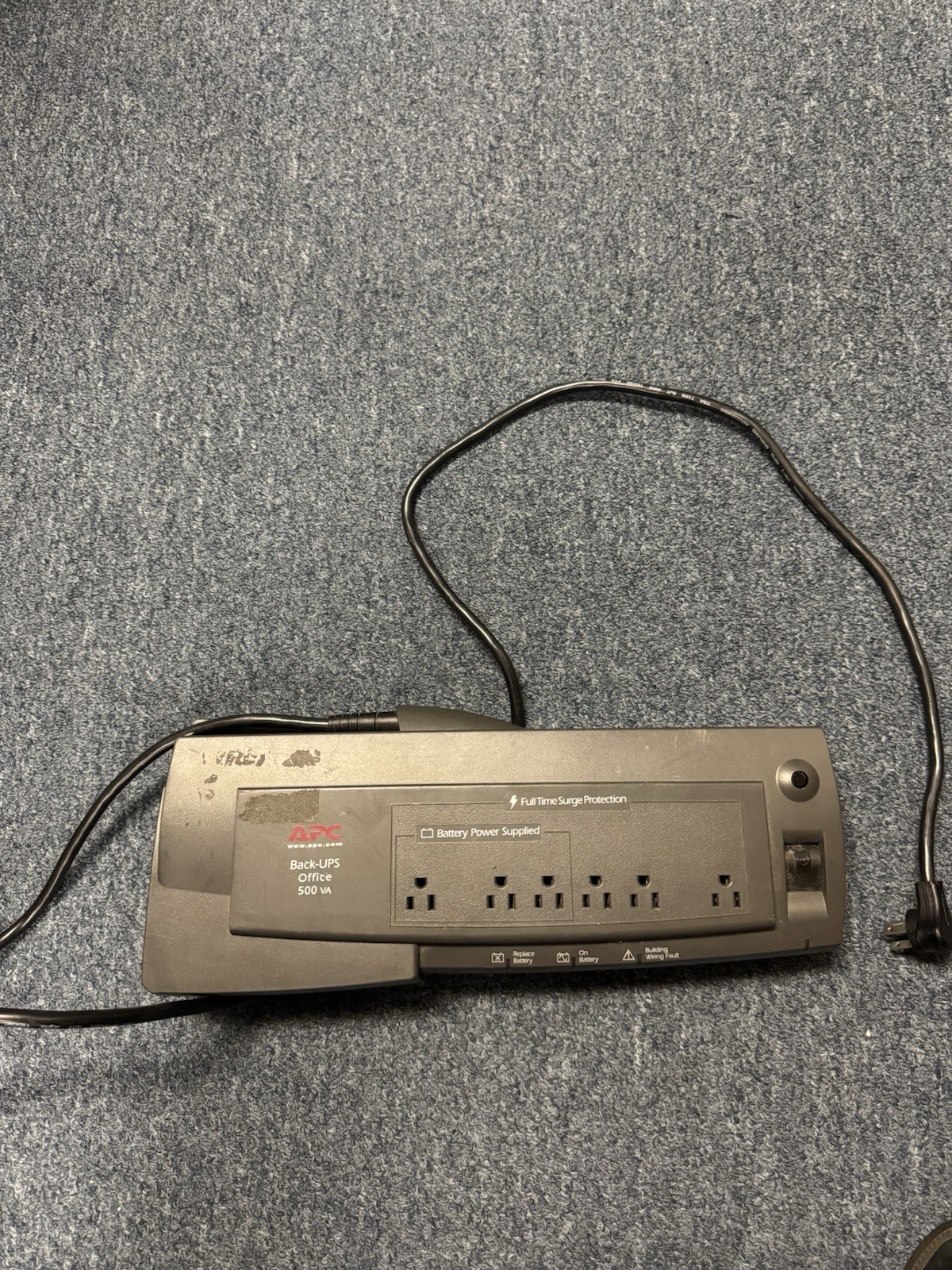 APC Back-UPS Office 500va BF500 - NO BATTERY