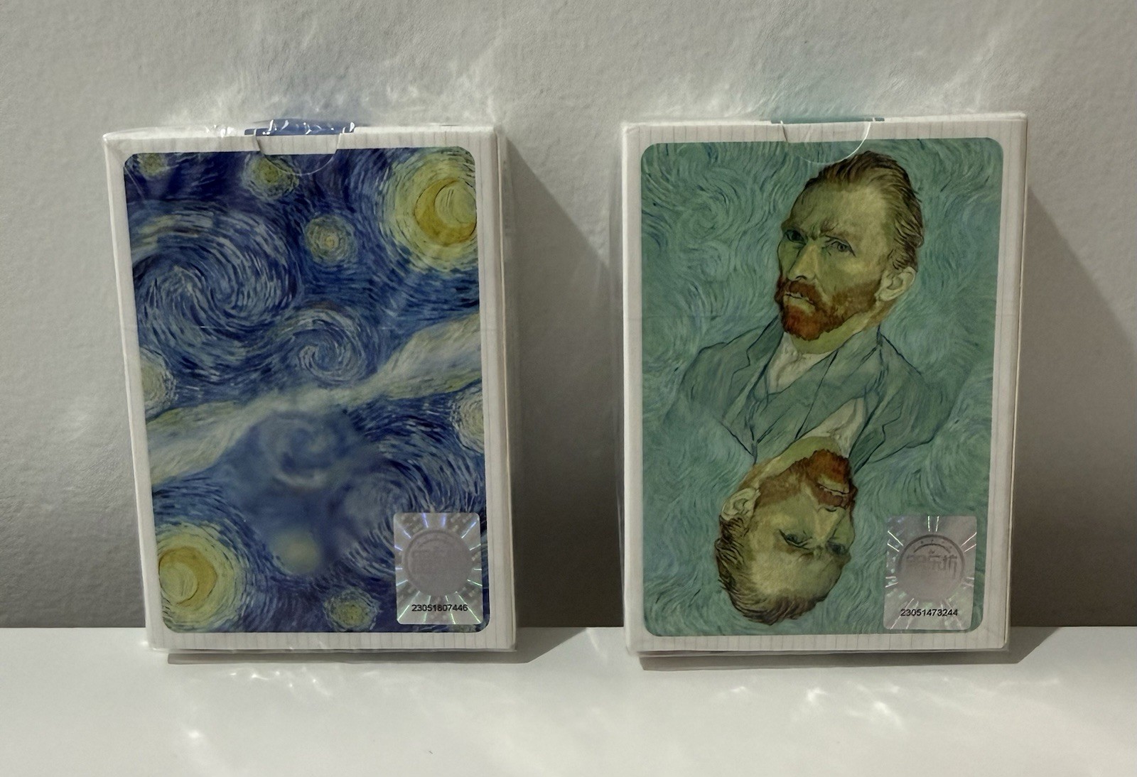 Van Gogh 52 MUSÉE Limited Edition Playing Cards - Starry Night & Self Portrait