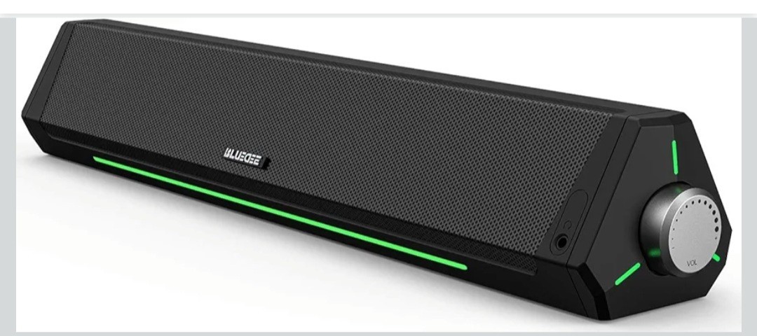 BLUEDEE Computer Speakers for Desktop PC, Computer Sound bar HiFi Stereo