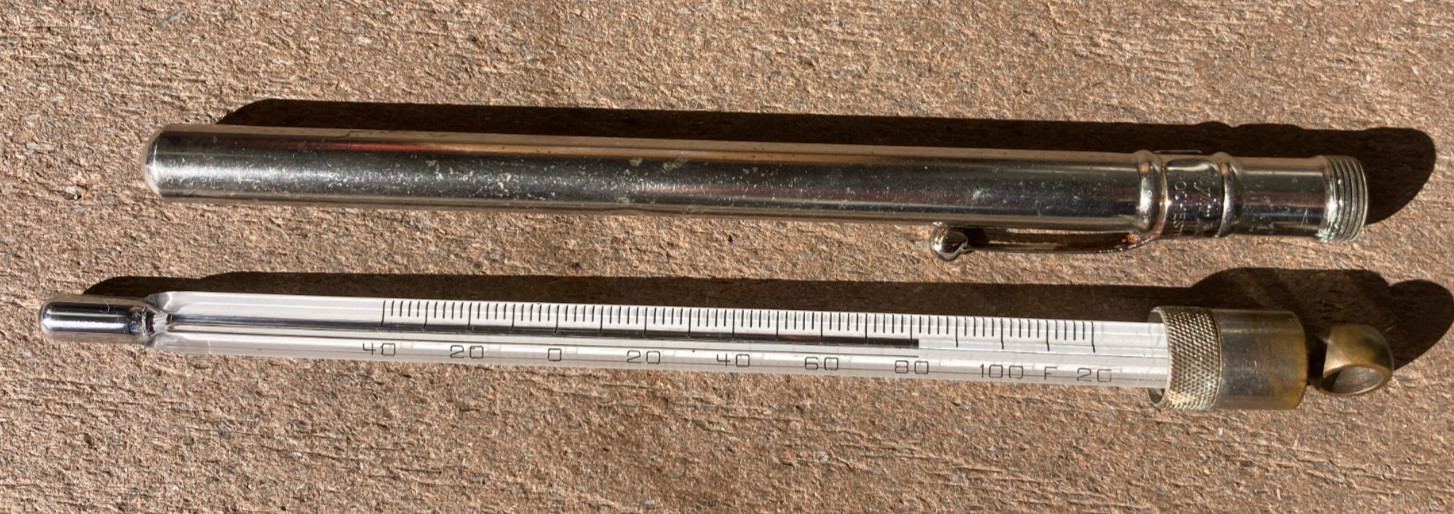 Vintage Taylor Instrument Fruit Testing Thermometer Scientific Instrument