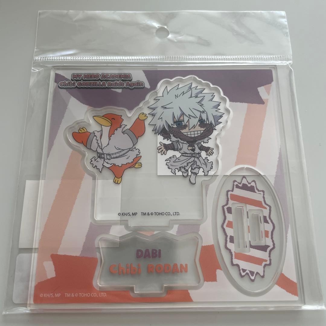 My Hero Academiademia x Chibi Godzilla, MHA Dabi Rodan Acrylic
