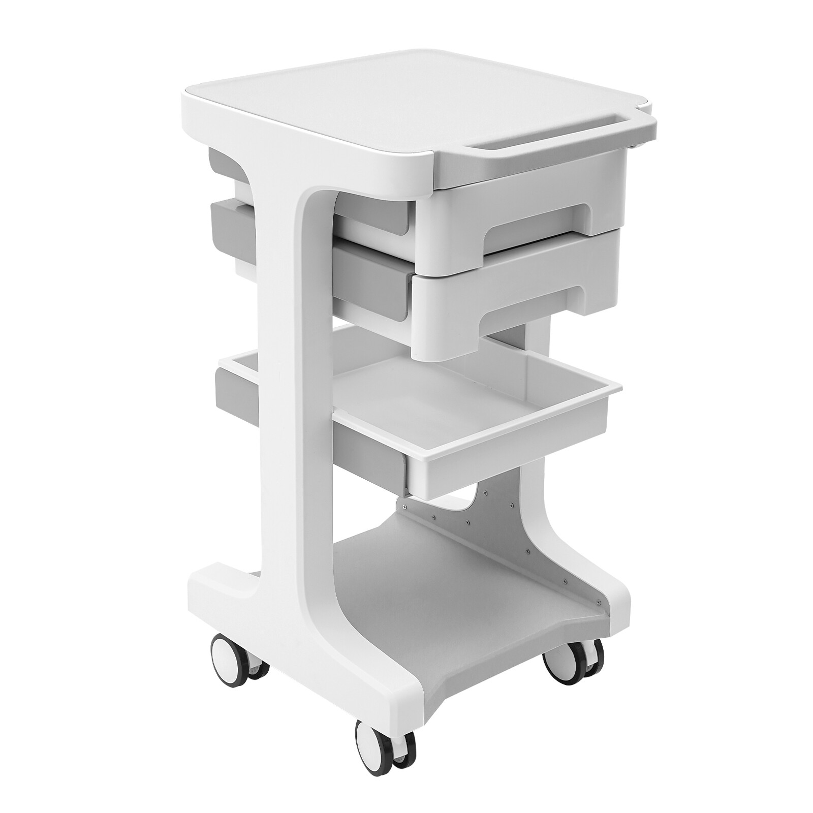Beauty Salon Trolley Esthetician Cart Spa Rolling Equipment Storage Station