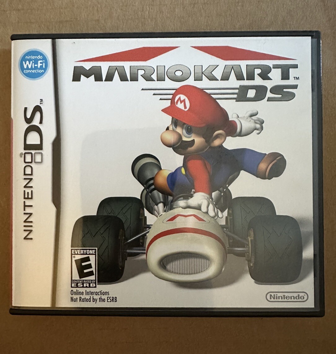 Nintendo Mario Kart DS Authentic Replacement Case **NO GAME**