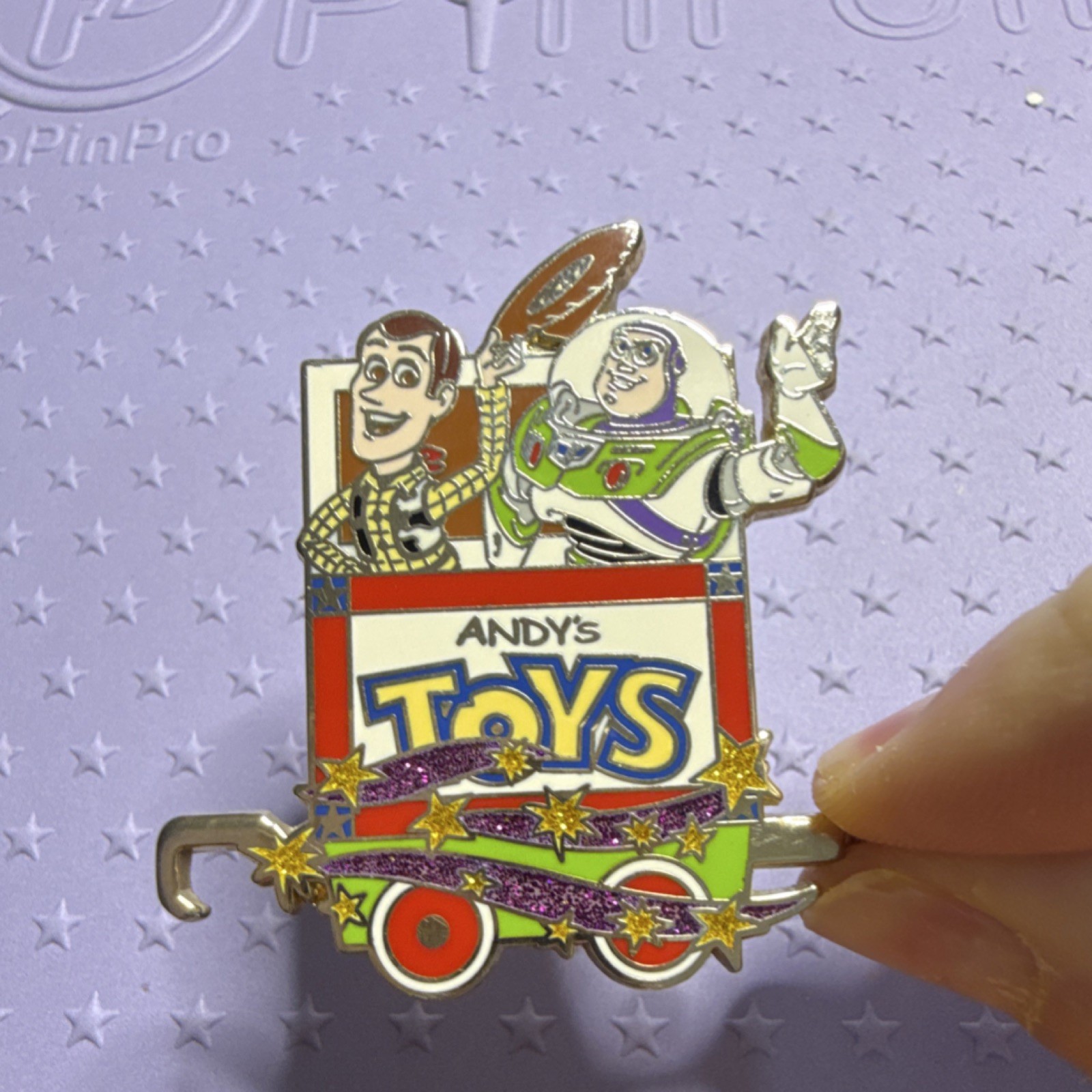 Disney Toy Story train pin from 2008