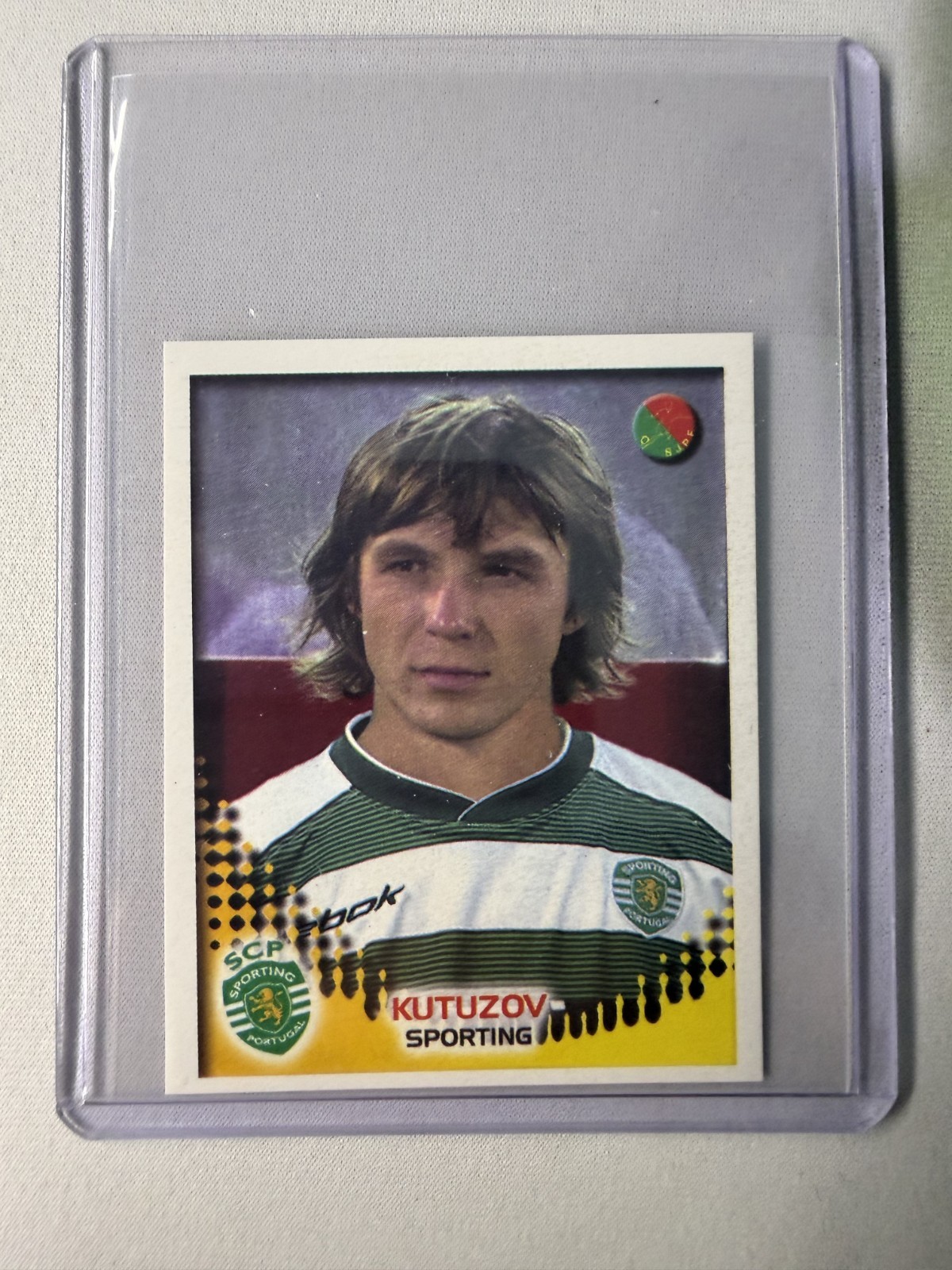 2002-03 Panini Futebol Soccer Kutuzov Portugal Sticker 