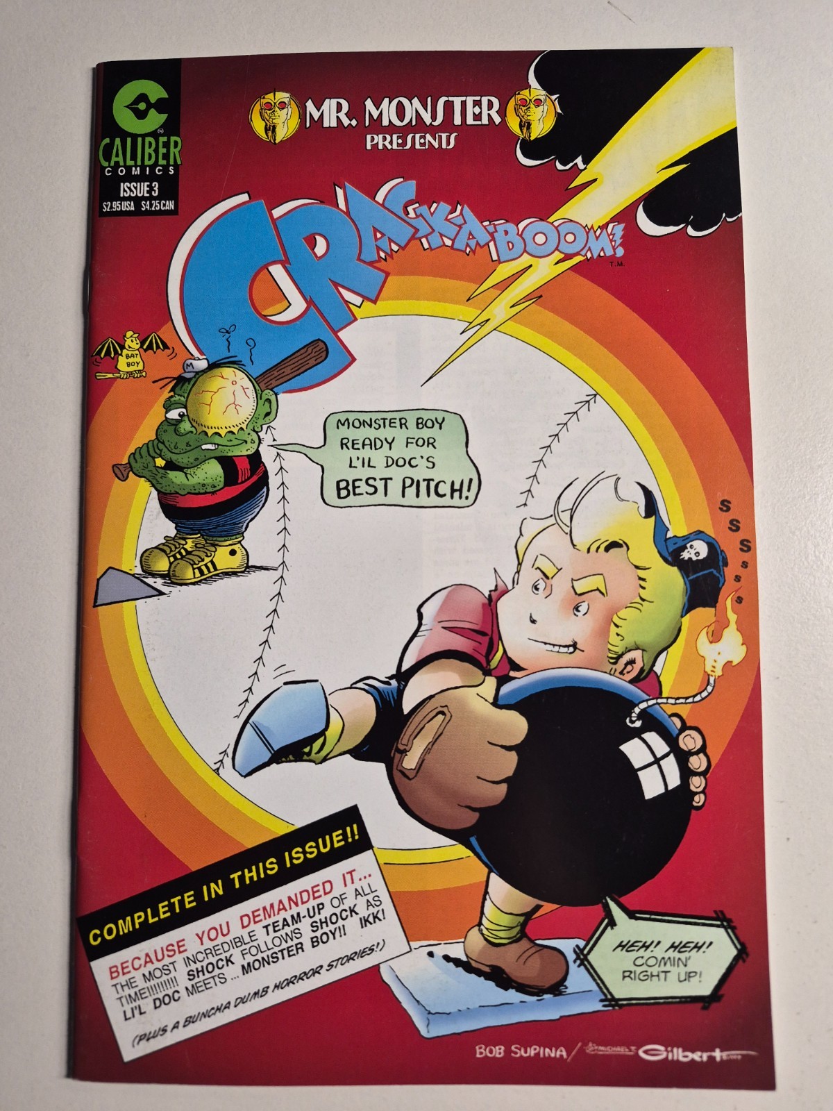 Mr. Monster Presents Crack-A-Boom #3 (1997 Caliber)