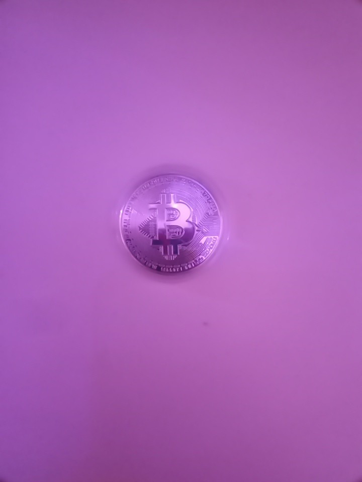 Bitcoin Collectible Coin Virtual Cryptocurren Souvenir Medal Commemorative Token